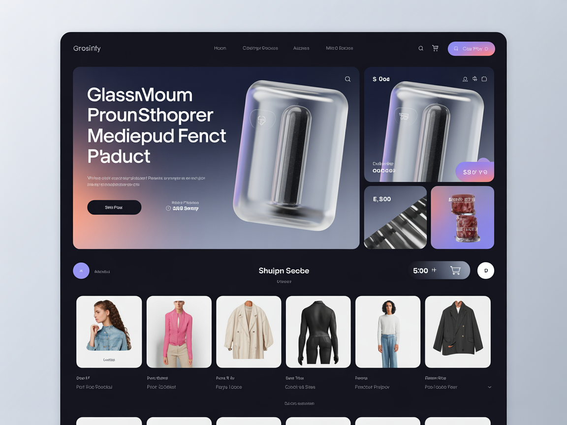 E-Commerce Storefront - After redesign