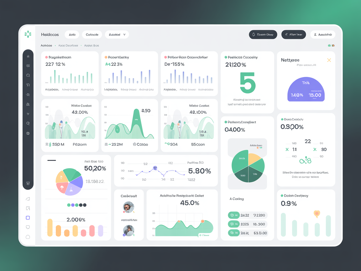 Healthcare Dashboard - After redesign
